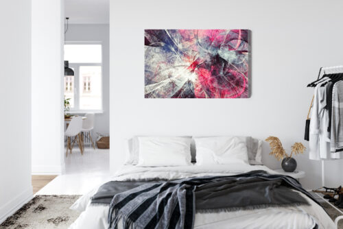 Obraz na płótnie Abstrakcja Nowoczesna Dynamiczne linie i kolory  Premium Canvas - obrazek 7
