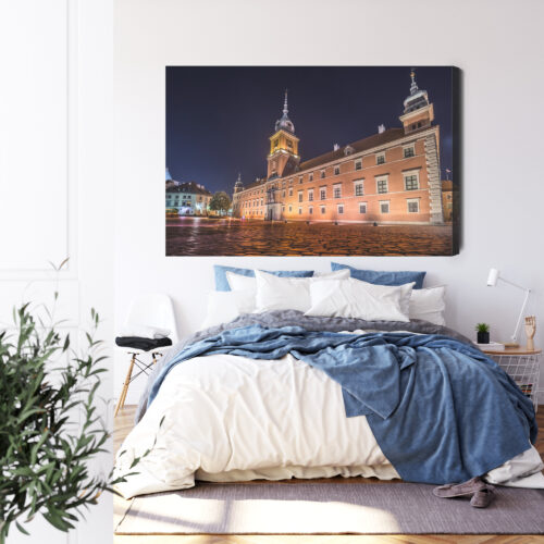 Obraz na płótnie Architektura Noc Premium Canvas - obrazek 3