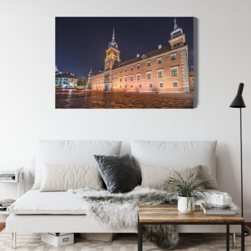 Obraz na płótnie Architektura Noc Premium Canvas - obrazek 4