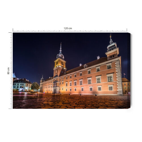Obraz na płótnie Architektura Noc Premium Canvas