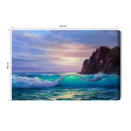 Obraz na płótnie Abstrakcja Czerwone linie Premium Canvas