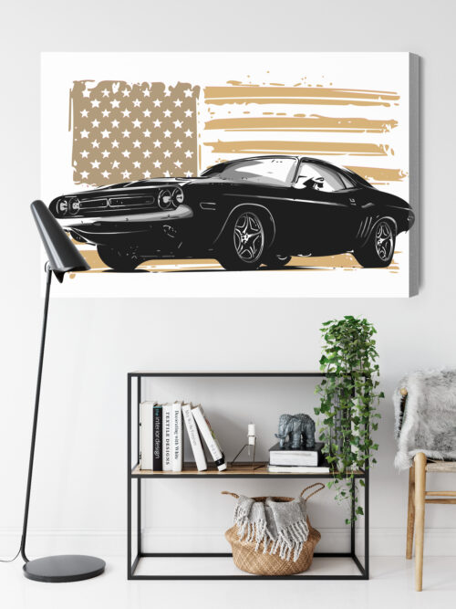 Obraz na płótnie Auto Klasyk Premium Canvas - obrazek 9