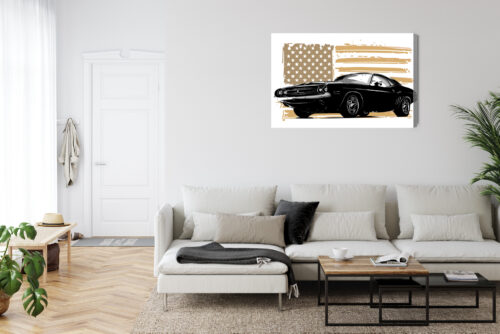 Obraz na płótnie Auto Klasyk Premium Canvas - obrazek 6