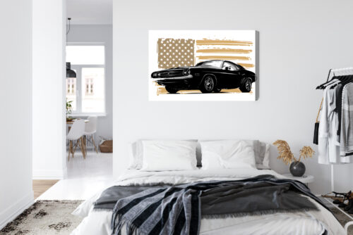 Obraz na płótnie Auto Klasyk Premium Canvas - obrazek 7