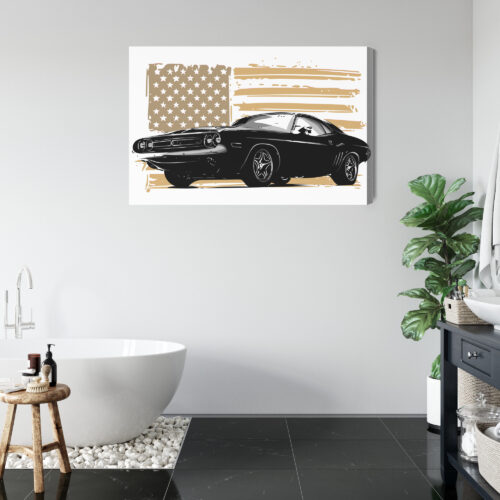 Obraz na płótnie Auto Klasyk Premium Canvas - obrazek 5
