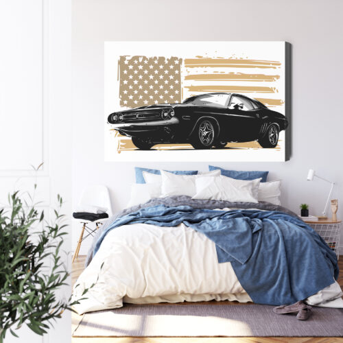 Obraz na płótnie Auto Klasyk Premium Canvas - obrazek 3