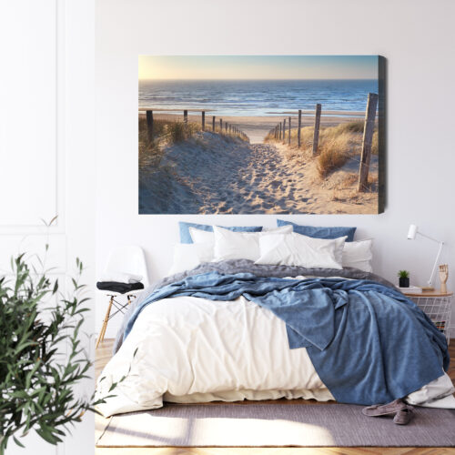 Obraz na płótnie Natura Premium Canvas Wejście plaża - obrazek 3