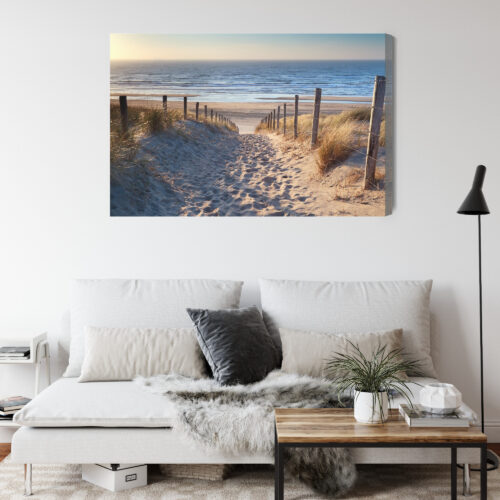 Obraz na płótnie Natura Premium Canvas Wejście plaża - obrazek 4