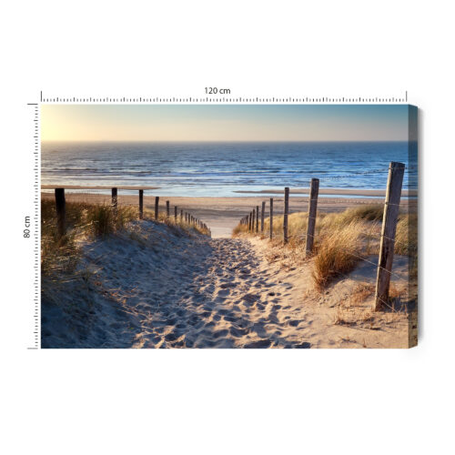 Obraz na płótnie Natura Premium Canvas Wejście plaża