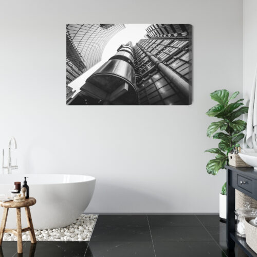 Obraz na płótnie Architektura Fotografia Nowoczesne wieżowce  Premium Canvas - obrazek 5
