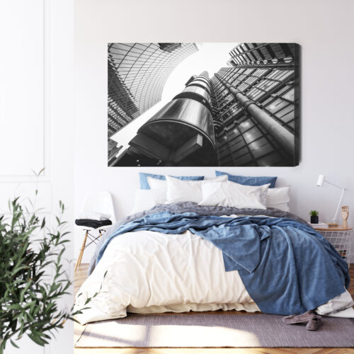 Obraz na płótnie Architektura Fotografia Nowoczesne wieżowce  Premium Canvas - obrazek 3