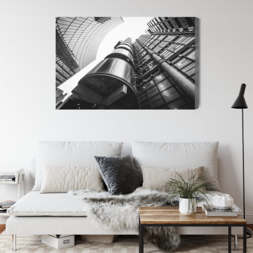 Obraz na płótnie Architektura Fotografia Nowoczesne wieżowce  Premium Canvas - obrazek 4