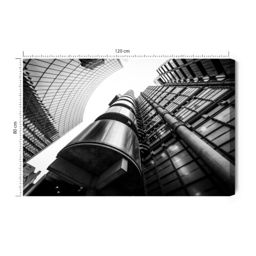 Obraz na płótnie Architektura Fotografia Nowoczesne wieżowce  Premium Canvas