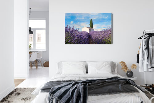 Obraz na płótnie Natura Lawenda domek  Premium Canvas - obrazek 7