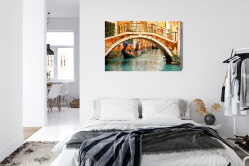 Obraz na płótnie Miasto Wenecja gondole  Premium Canvas - obrazek 7