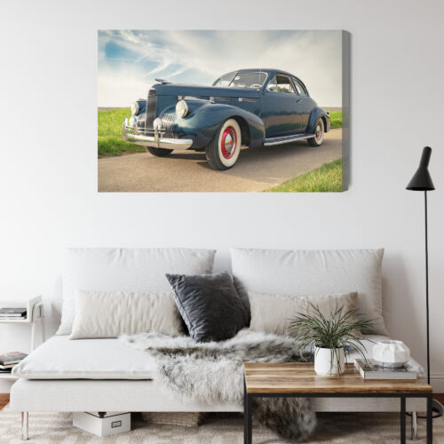 Obraz na płótnie Motoryzacja Klasyczny samochód  Premium Canvas - obrazek 4