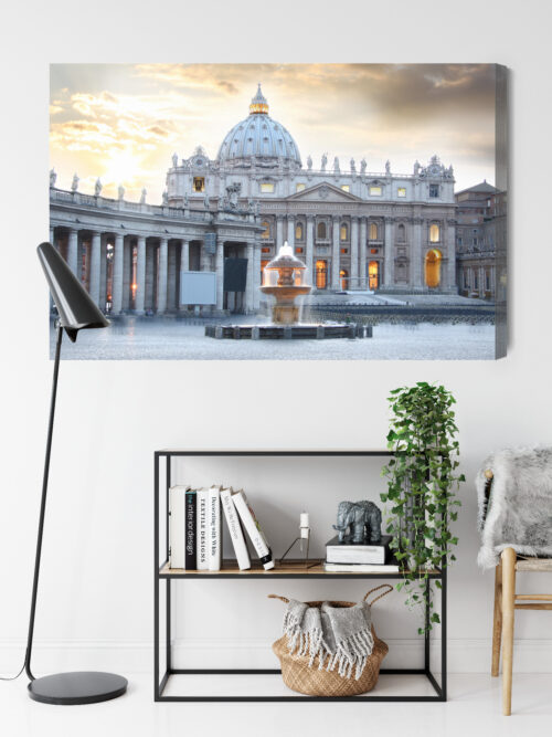 Obraz na płótnie Architektura Fotografia Watykan  Premium Canvas - obrazek 9