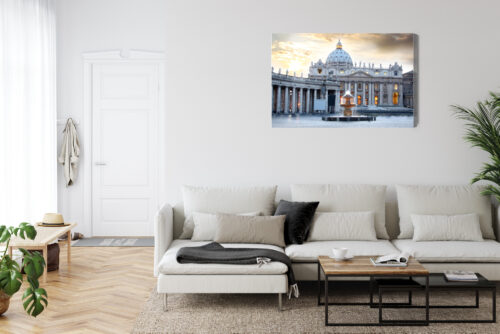 Obraz na płótnie Architektura Fotografia Watykan  Premium Canvas - obrazek 6