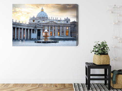 Obraz na płótnie Architektura Fotografia Watykan  Premium Canvas - obrazek 8
