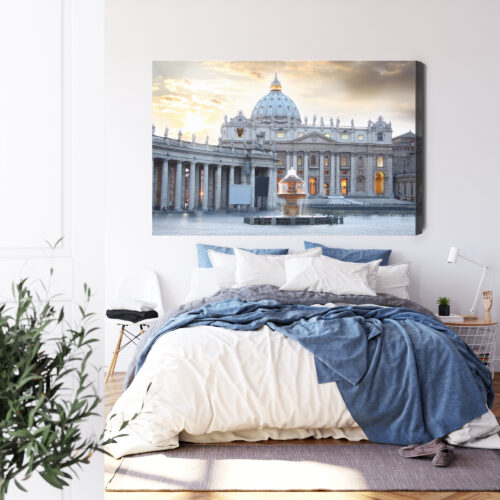 Obraz na płótnie Architektura Fotografia Watykan  Premium Canvas - obrazek 3