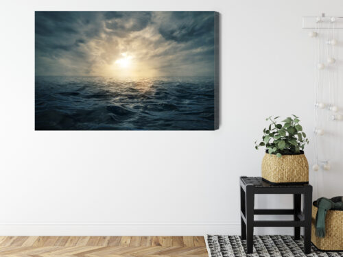 Obraz na płótnie Natura Morskie niebo  Premium Canvas - obrazek 8