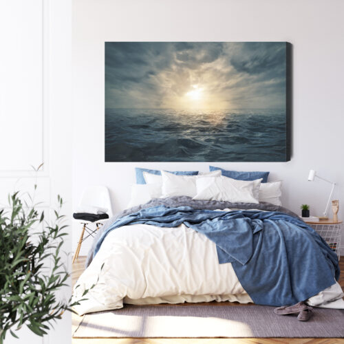 Obraz na płótnie Natura Morskie niebo  Premium Canvas - obrazek 3
