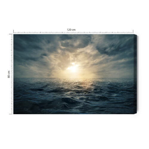 Obraz na płótnie Natura Morskie niebo  Premium Canvas