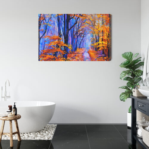 Obraz na płótnie Natura Jesienny las  Premium Canvas - obrazek 5