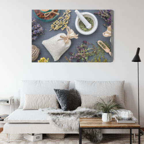 Obraz na płótnie Natura Zioła  Premium Canvas - obrazek 4