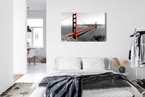 Obraz na płótnie Architektura Most Golden Gate Premium Canvas - obrazek 7