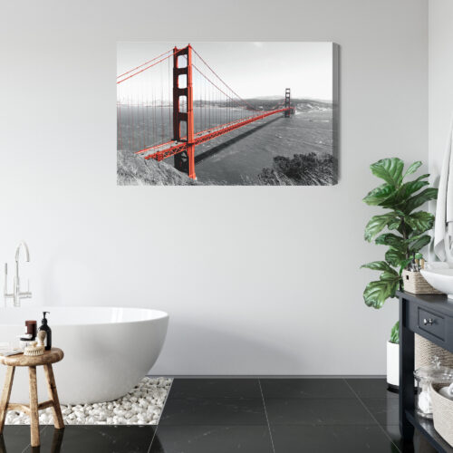 Obraz na płótnie Architektura Most Golden Gate Premium Canvas - obrazek 5