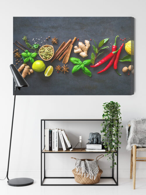 Obraz na płótnie Jedzenie Przyprawy i zioła Premium Canvas - obrazek 9