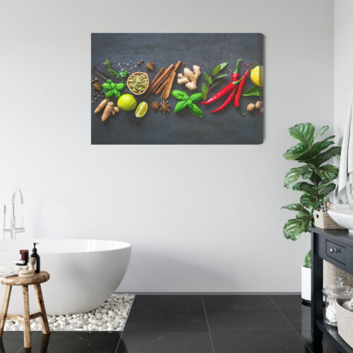 Obraz na płótnie Jedzenie Przyprawy i zioła Premium Canvas - obrazek 5