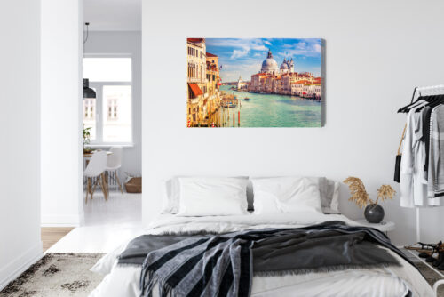 Obraz na płótnie Miasta Wenecja z kanałem Premium Canvas - obrazek 7