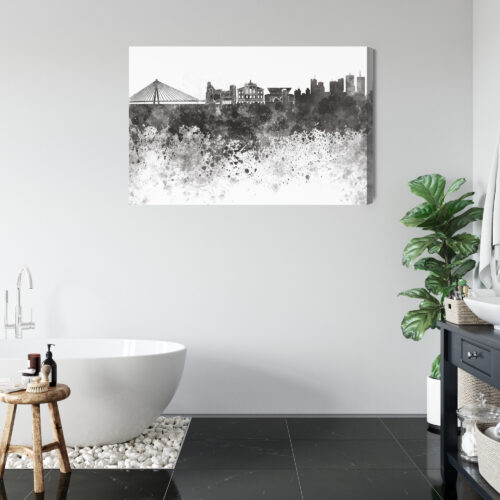 Obraz na płótnie Architektura Panorama miasta Premium Canvas - obrazek 5