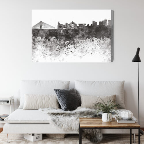 Obraz na płótnie Architektura Panorama miasta Premium Canvas - obrazek 4