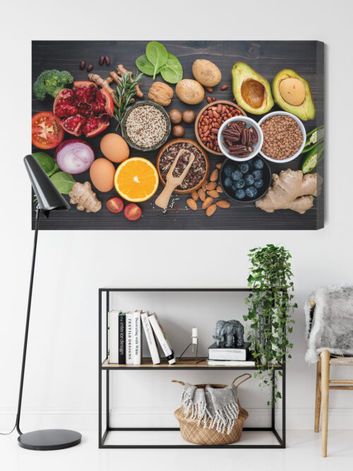 Obraz na płótnie Jedzenie Zdrowa żywność Premium Canvas - obrazek 9