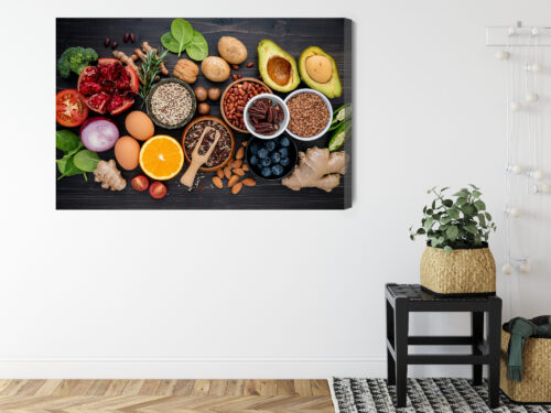 Obraz na płótnie Jedzenie Zdrowa żywność Premium Canvas - obrazek 8