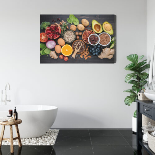 Obraz na płótnie Jedzenie Zdrowa żywność Premium Canvas - obrazek 5