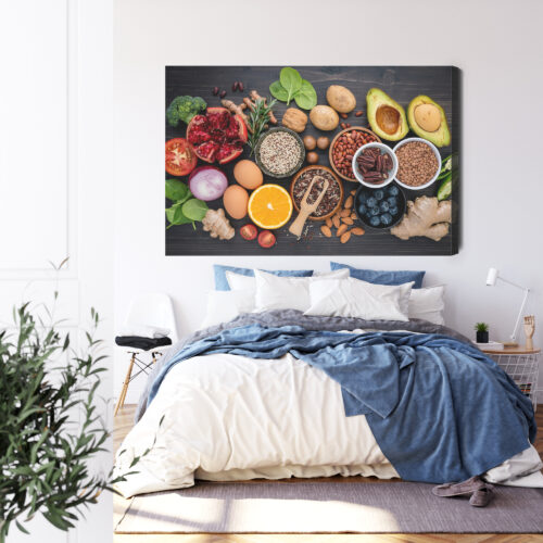 Obraz na płótnie Jedzenie Zdrowa żywność Premium Canvas - obrazek 3