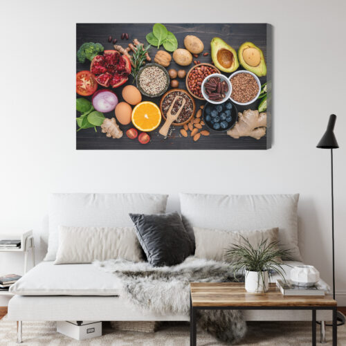 Obraz na płótnie Jedzenie Zdrowa żywność Premium Canvas - obrazek 4