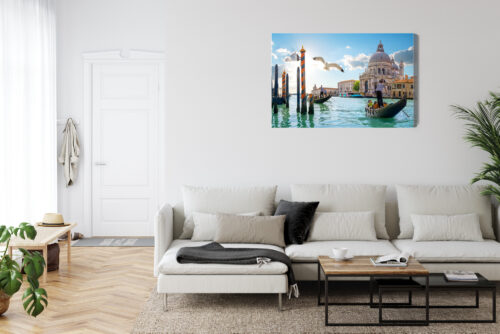 Obraz na płótnie Architektura Premium Canvas Wenecja gondole - obrazek 6