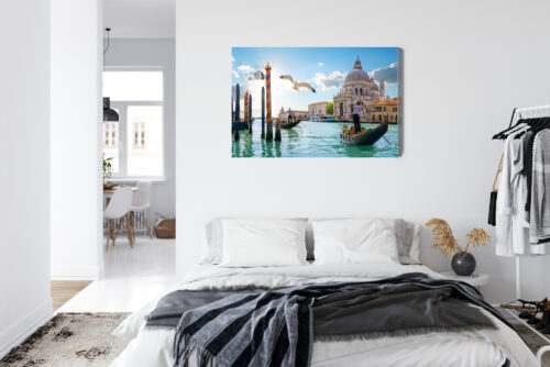 Obraz na płótnie Architektura Premium Canvas Wenecja gondole - obrazek 7