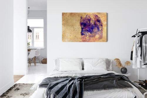 Obraz na płótnie Zwierzęta Premium Canvas Niedźwiedź akwarela - obrazek 7