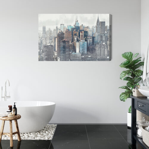 Obraz na płótnie Architektura Premium Canvas Panorama Nowego Jorku - obrazek 5