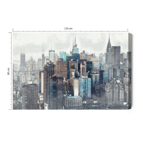 Obraz na płótnie Architektura Premium Canvas Panorama Nowego Jorku
