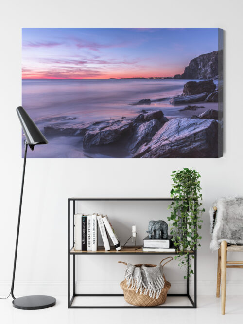 Obraz na płótnie Natura Premium Canvas Skały o zmierzchu - obrazek 9