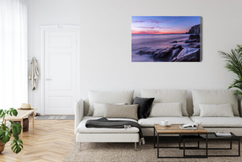 Obraz na płótnie Natura Premium Canvas Skały o zmierzchu - obrazek 6