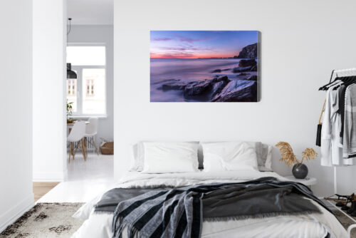 Obraz na płótnie Natura Premium Canvas Skały o zmierzchu - obrazek 7