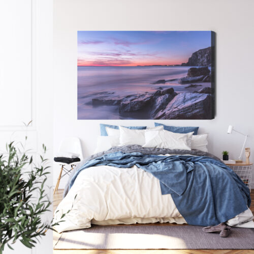 Obraz na płótnie Natura Premium Canvas Skały o zmierzchu - obrazek 3
